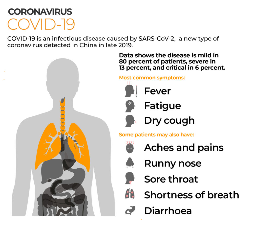 COVID 19 (Sars-CoV-2) Symptoms