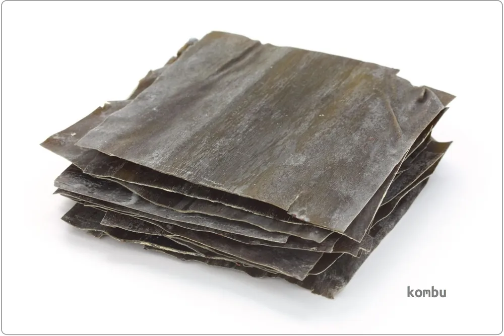 dried kombu seaweed